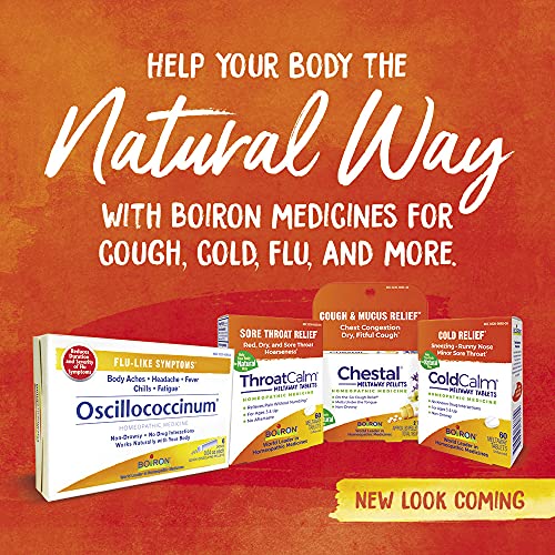 Boiron Oscillococcinum For Relief From Flu-Like Symptoms Of Body Aches, Headache, Fever, Chills, And Fatigue - 30 Count