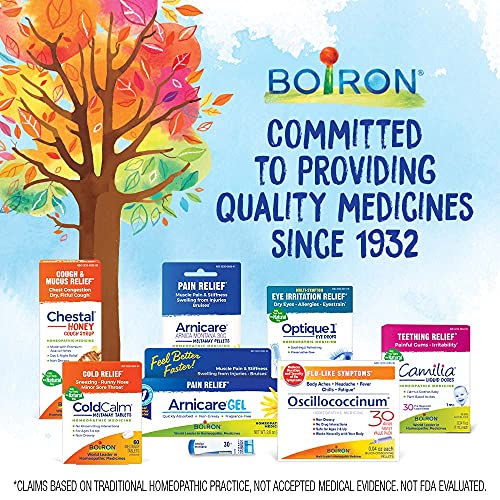 Boiron Oscillococcinum For Relief From Flu-Like Symptoms Of Body Aches, Headache, Fever, Chills, And Fatigue - 30 Count