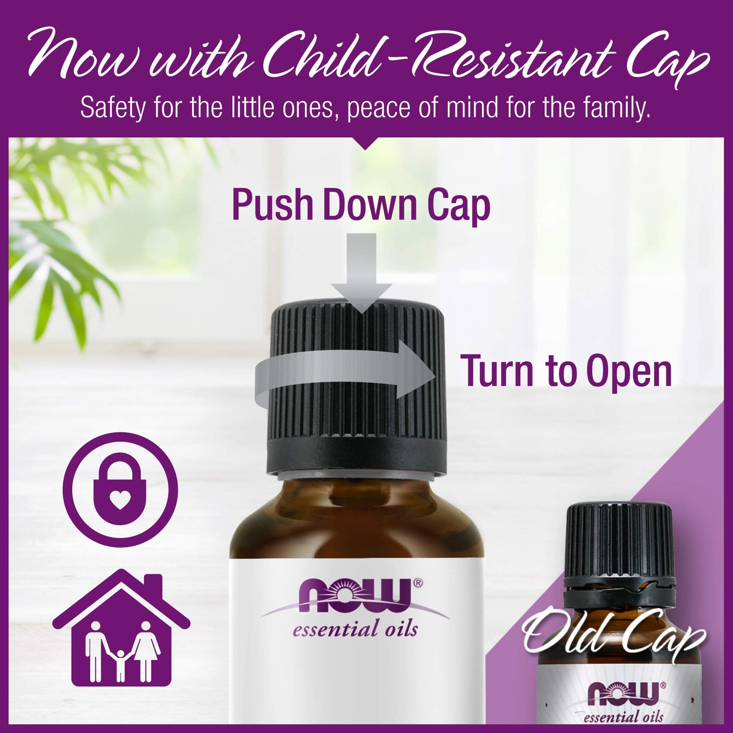 NOW Essential Oils, Peppermint Oil, Invigorating Aromatherapy Scent, Steam Distilled, 100% Pure, Vegan, Child Resistant Cap, 1-Ounce