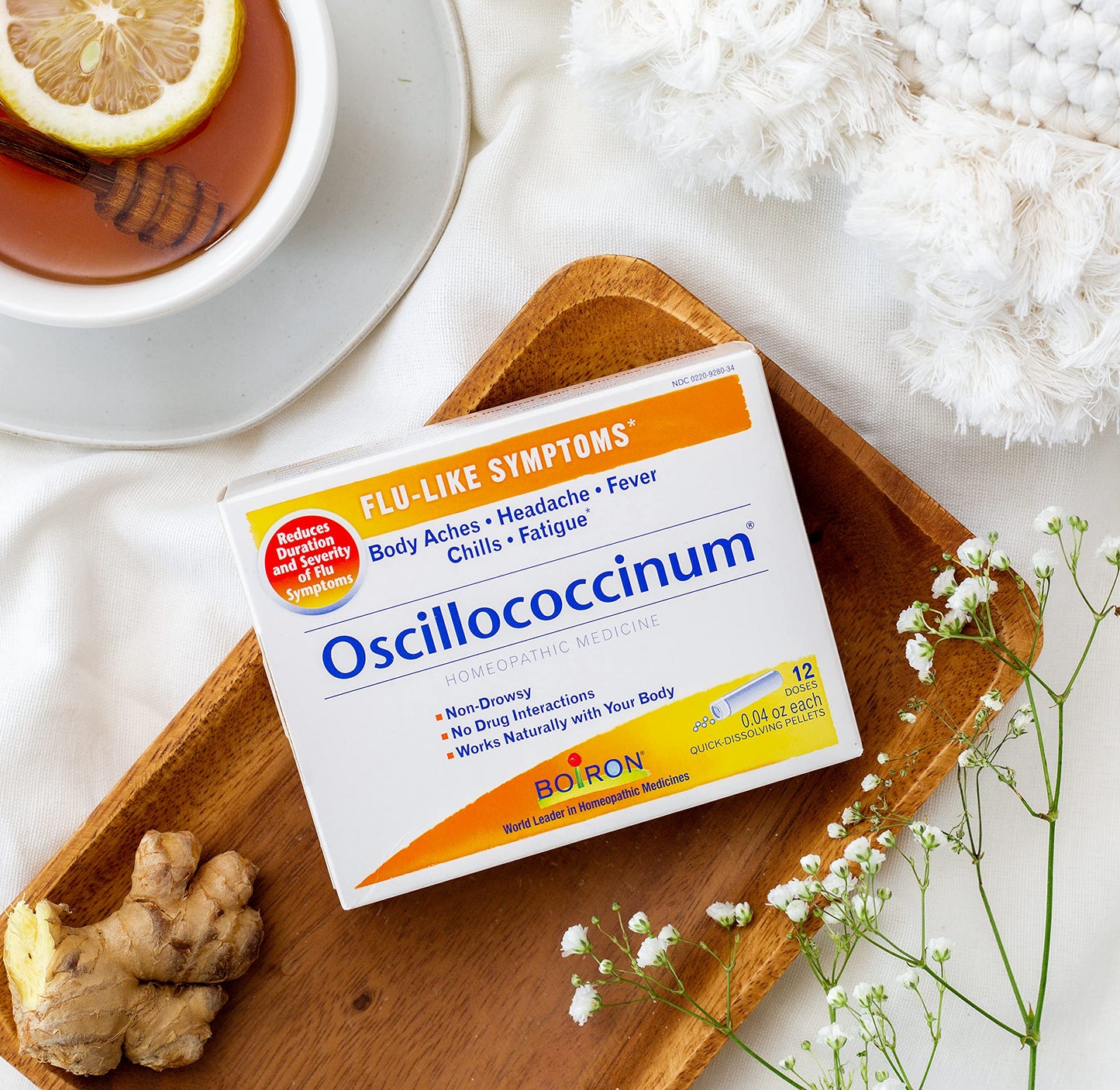 Boiron Oscillococcinum For Relief From Flu-Like Symptoms Of Body Aches, Headache, Fever, Chills, And Fatigue - 30 Count